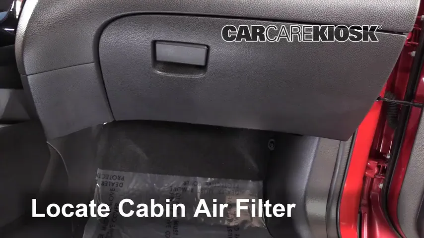2017 Nissan Rogue Sport SL 2.0L 4 Cyl. Filtro de aire (interior)